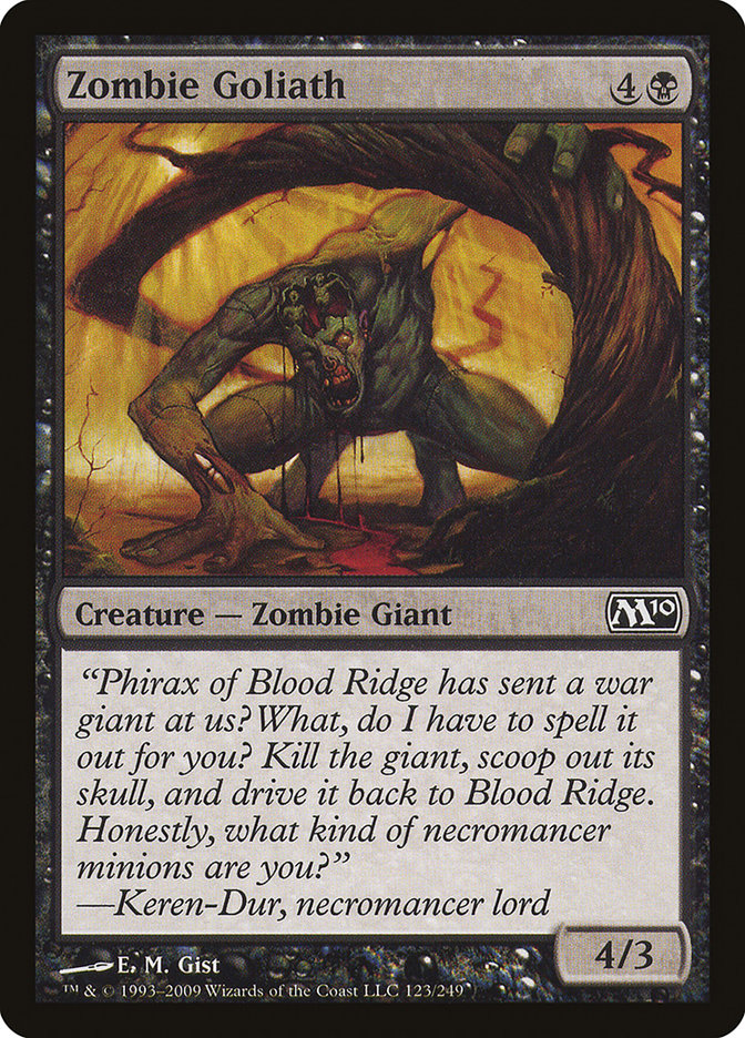 Zombie Goliath [Magic 2010]