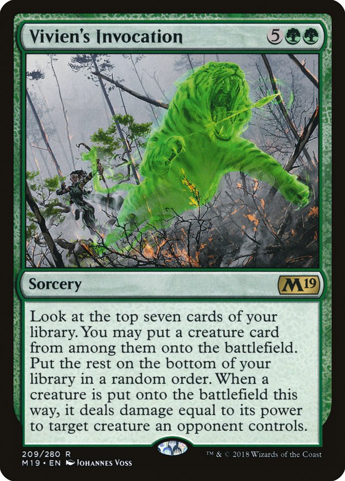 Vivien's Invocation [Core Set 2019]