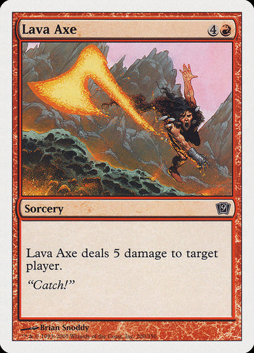 Lava Axe [Ninth Edition]