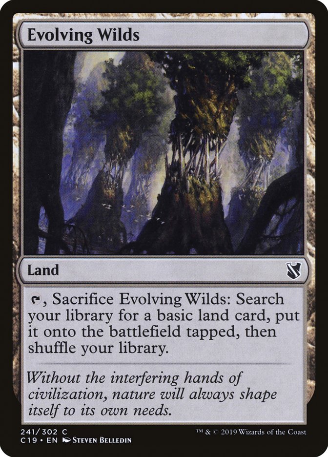 Evolving Wilds [Commander 2019]